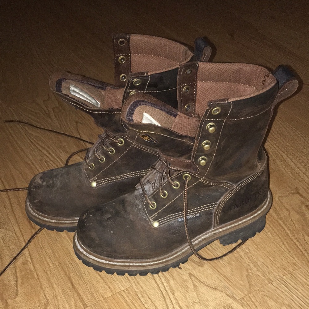 Carolina steal toe loggers